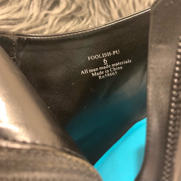 Free Press Clear Heeled Booties - Picture 6 of 6